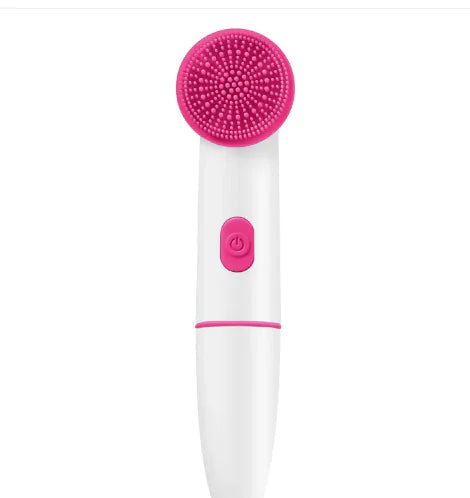 Electric Silicone Deep Cleaning Facial Cleanser
