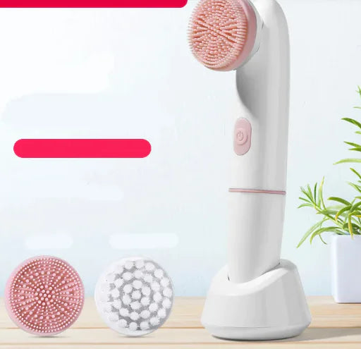 Electric Silicone Deep Cleaning Facial Cleanser